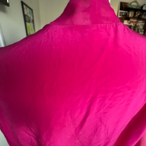 Gorgeous Pink 💯 SILK Prabal Gurung blouse-new no tags - Picture 10 of 14